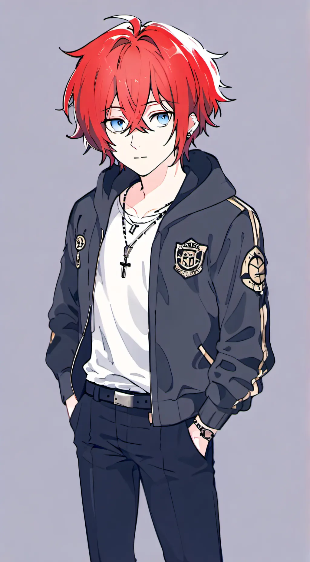 ai character: James✌️ background