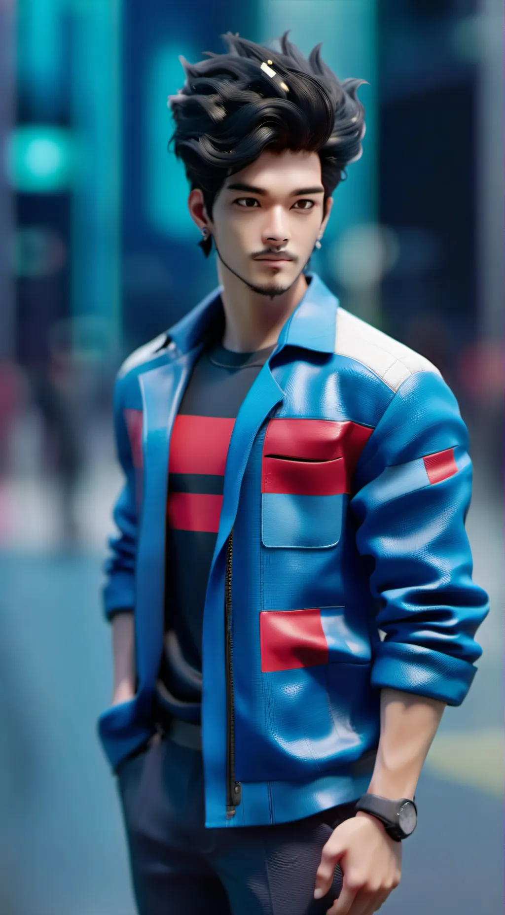 ai character: Dylan crateo parte background