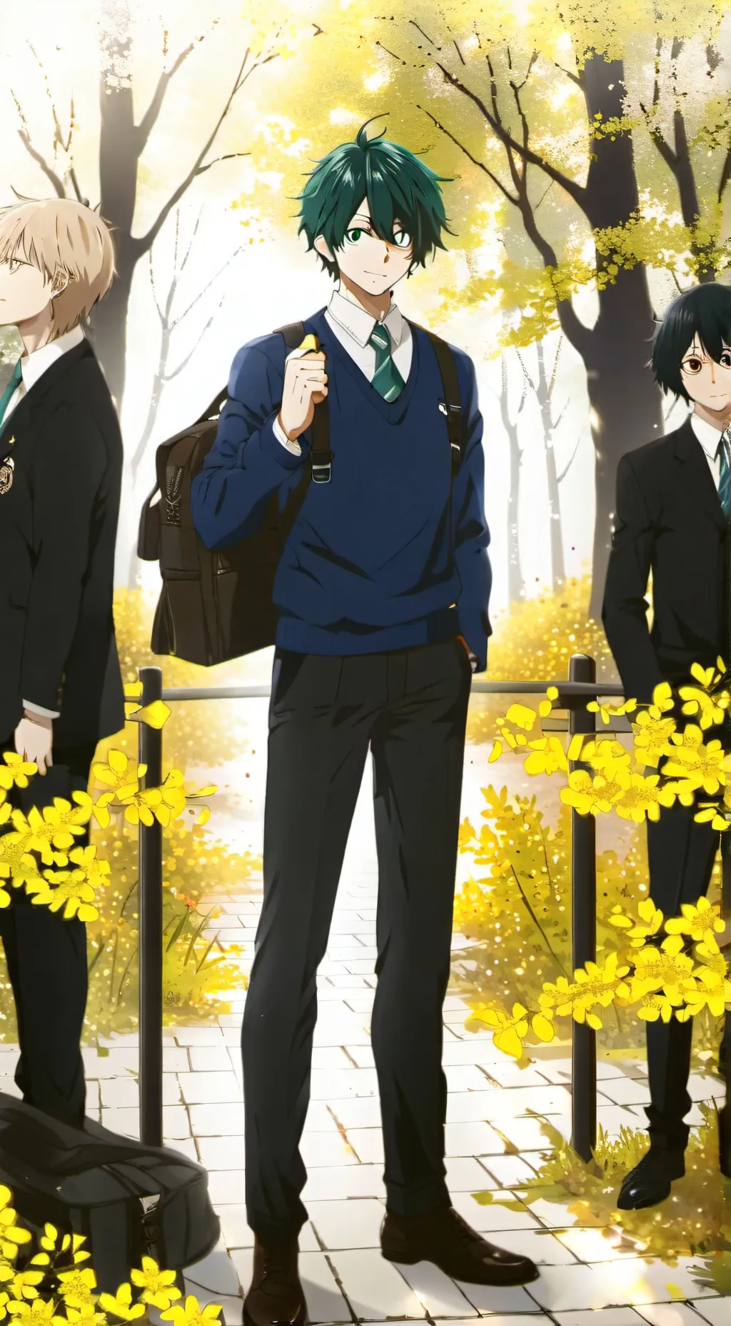 ai character: mha siblings  background