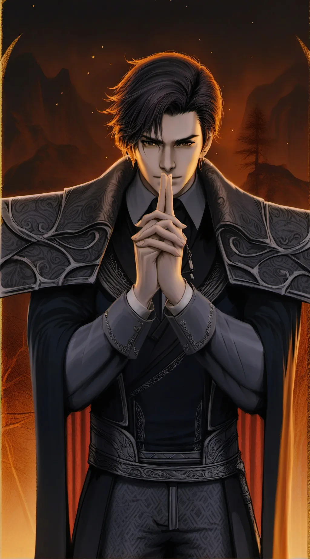 ai character: JJK FINALE BATTLE background