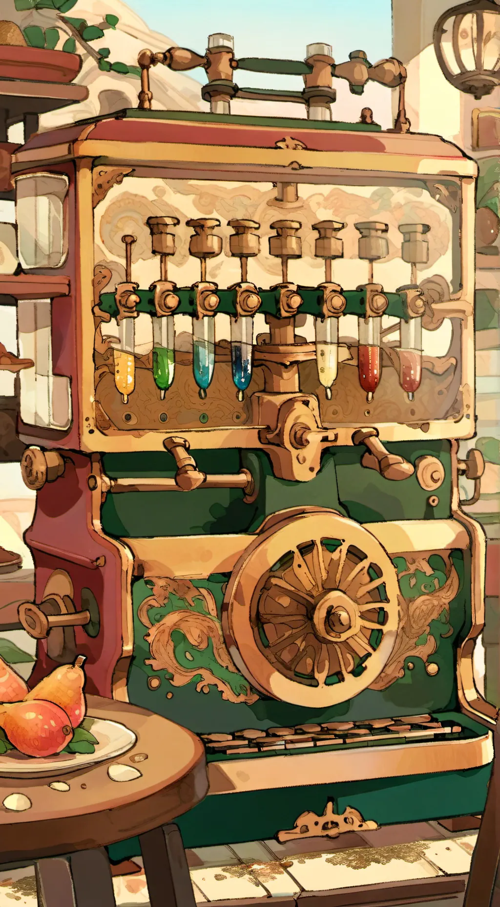 ai character: turn into girl background