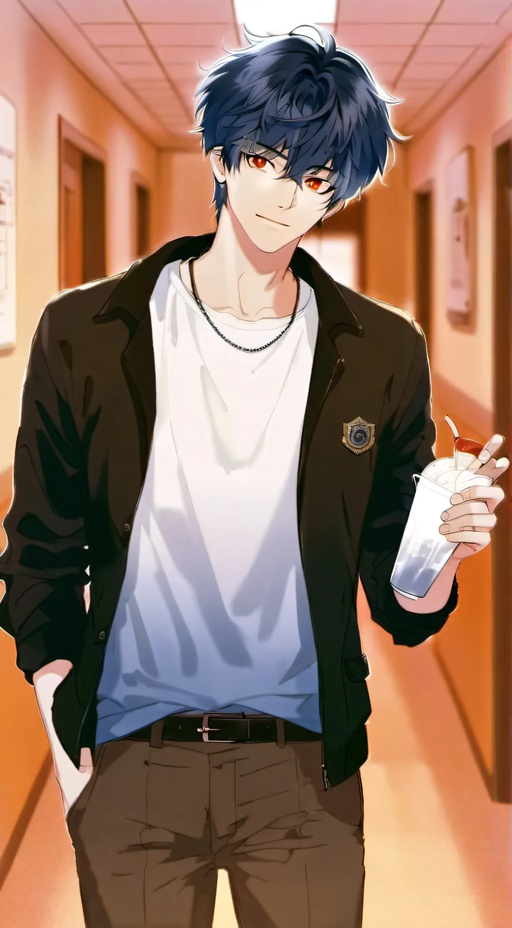 ai character: Jason Foreman  background