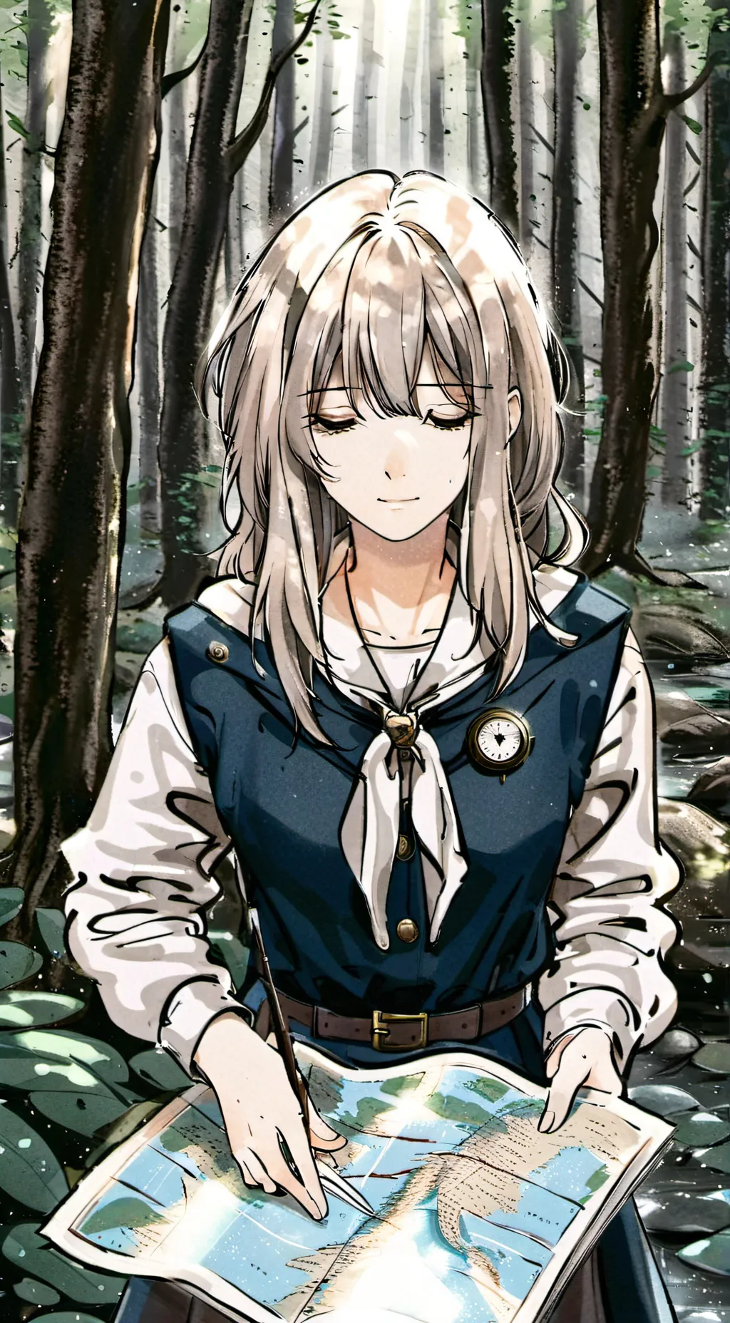 ai character: Kaile  background