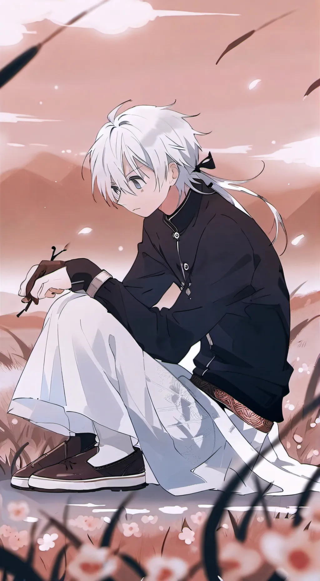 ai character: MHA VS Toga background