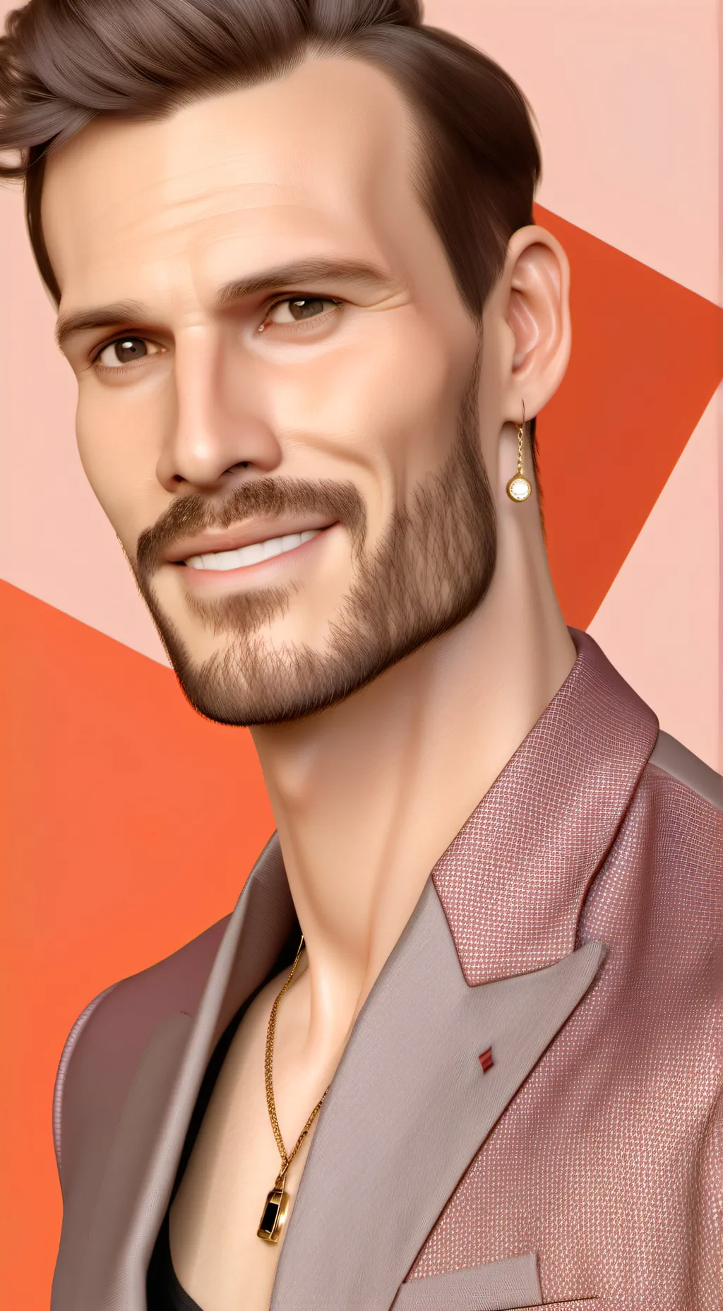 ai character: Max background