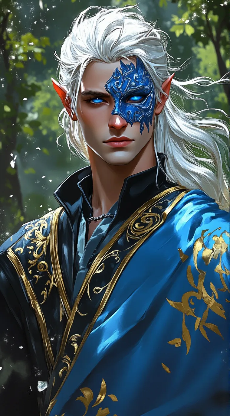 ai character: Prince Ezra  background