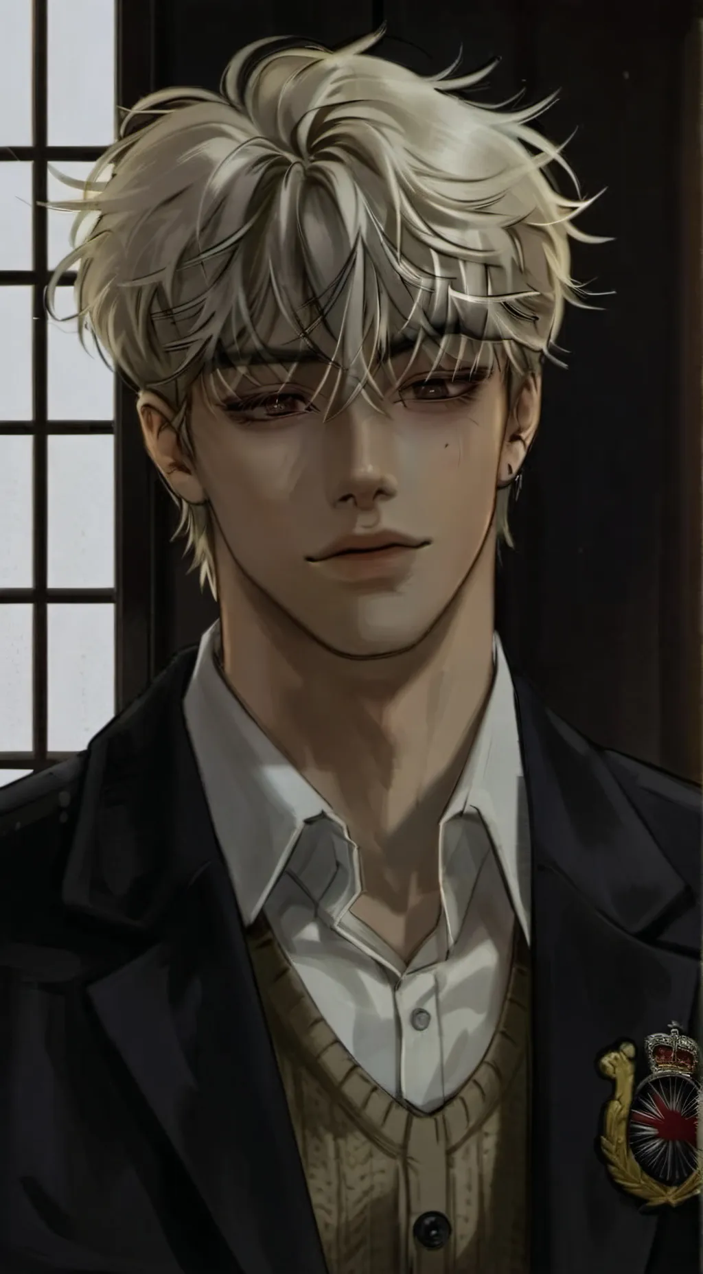 ai character: ⋆˚࿔[𝑳é𝒐𝒏]•🧠💡˖° background