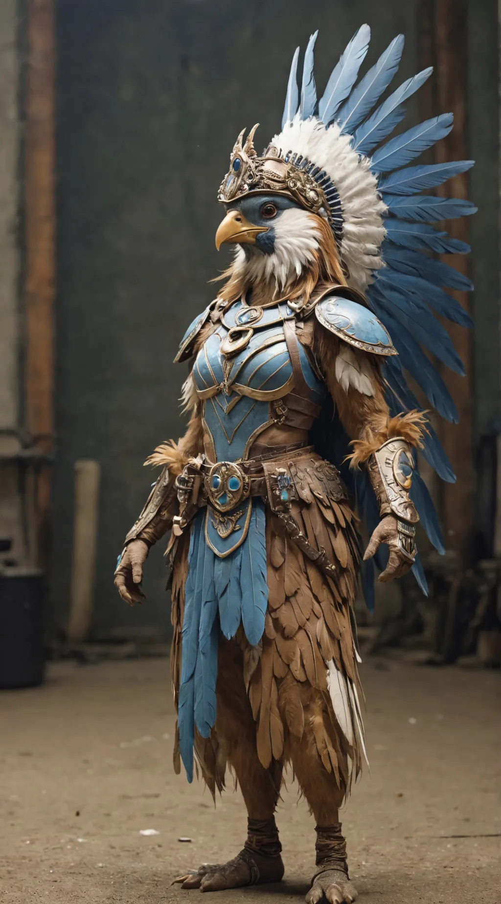 ai character: Aura background