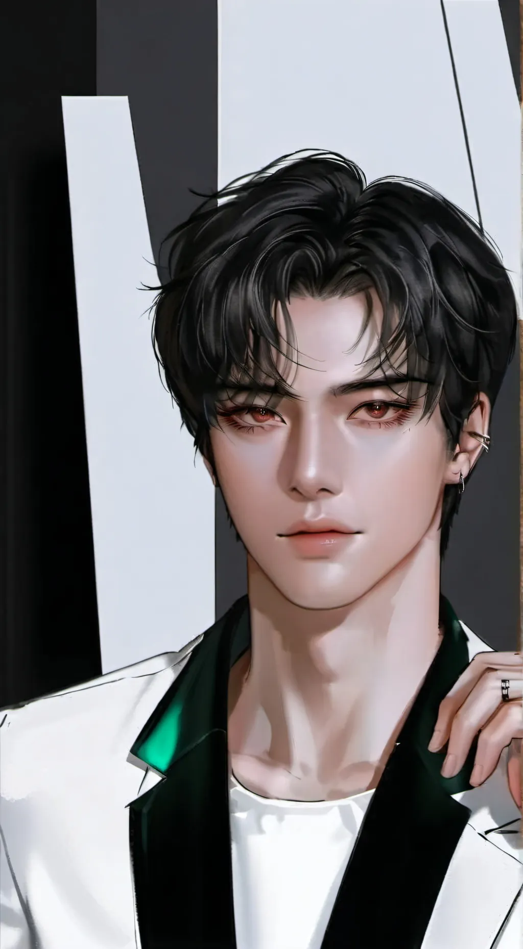 ai character: Casphian Arsen  background