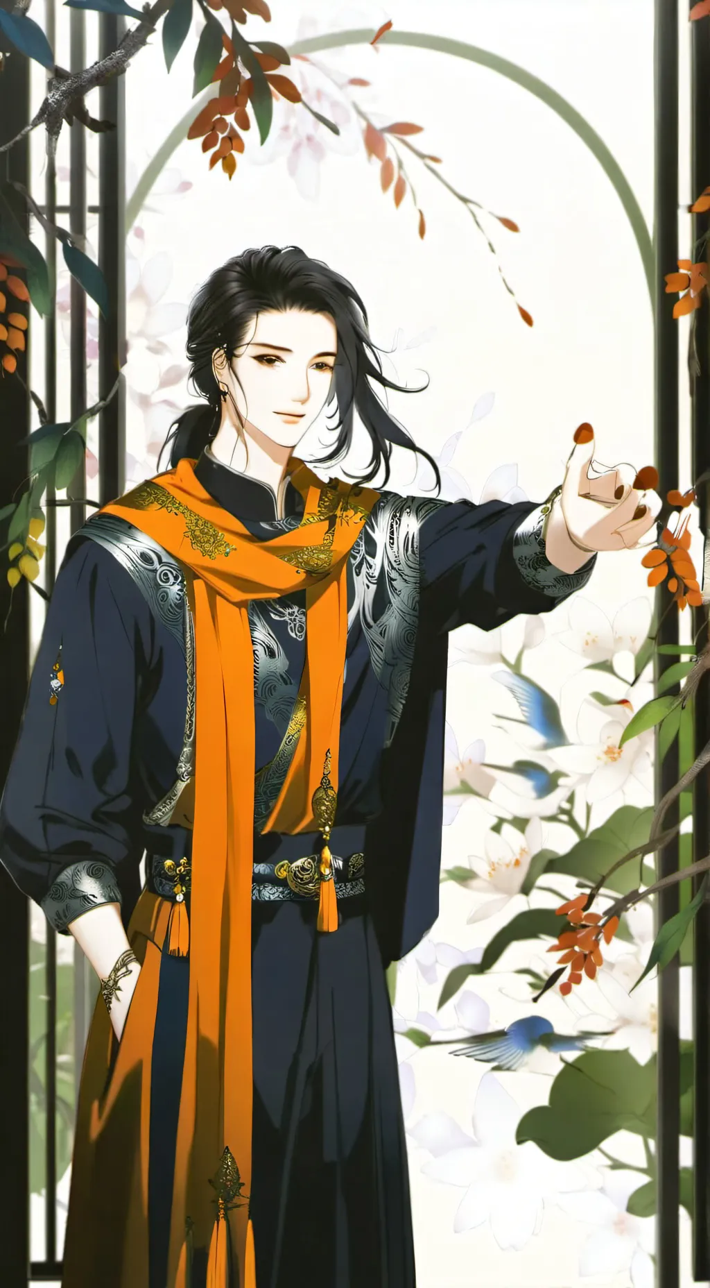 ai character: Pikachu  background