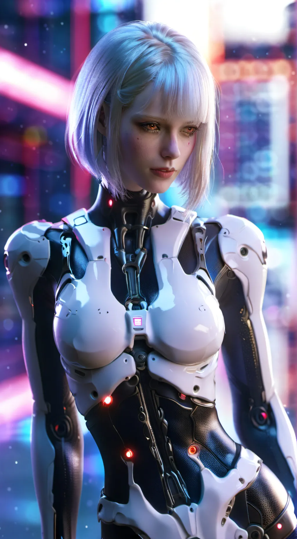 ai character: Lucy  background