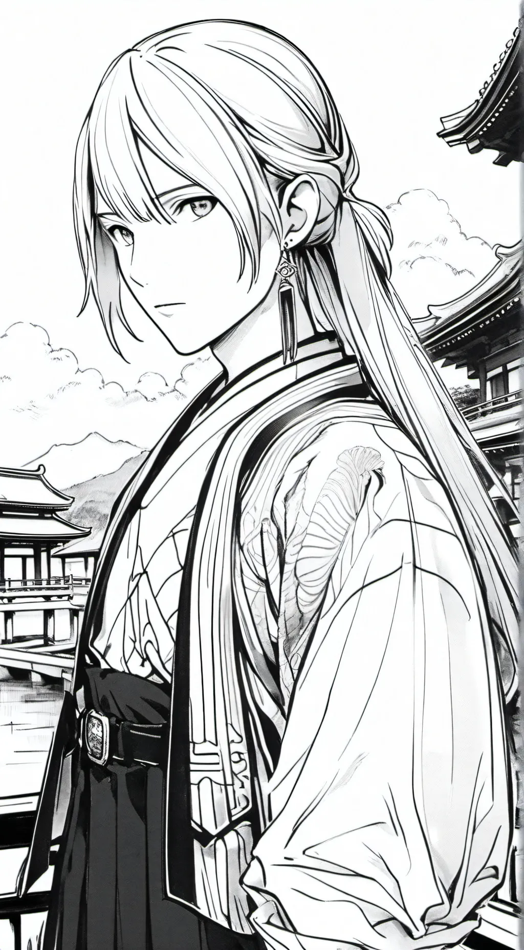 ai character: Ayame background