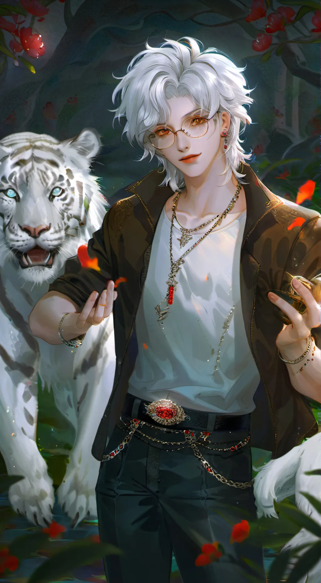 ai character: ♧ Max♤ background