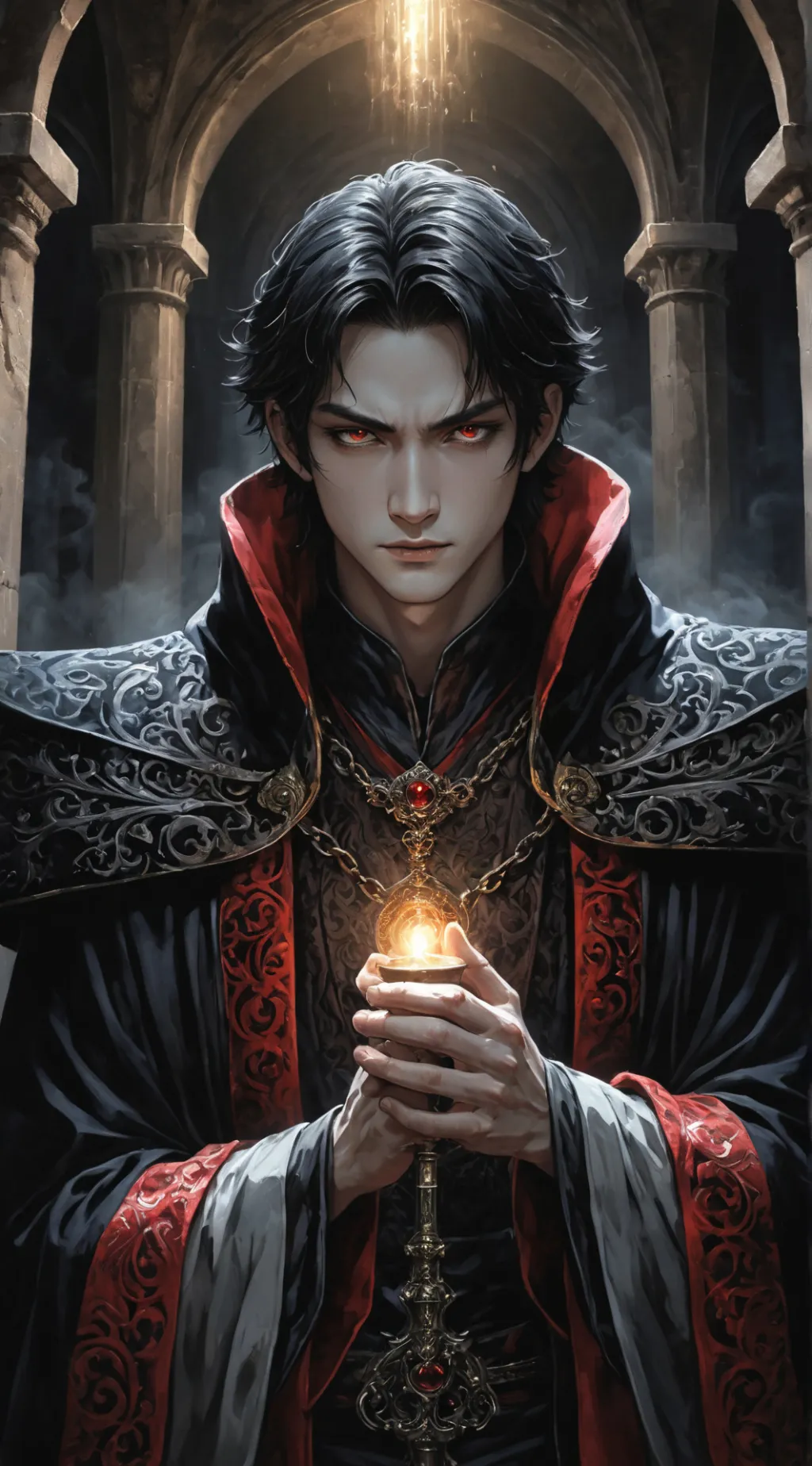 ai character: Lucien background