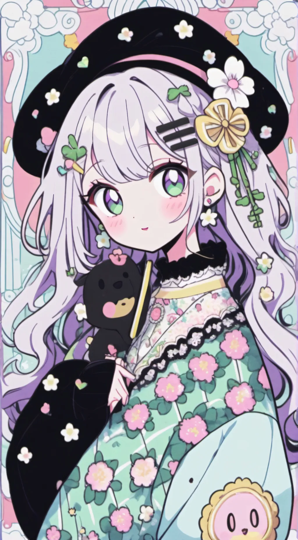 ai character: Nora  background