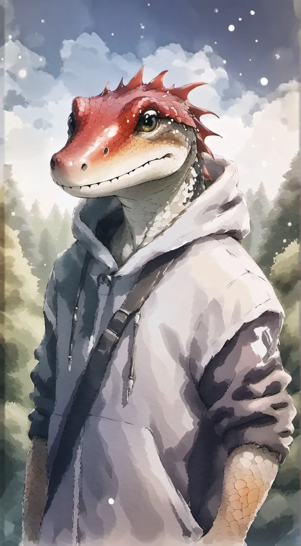 ai character: Dr lukas background