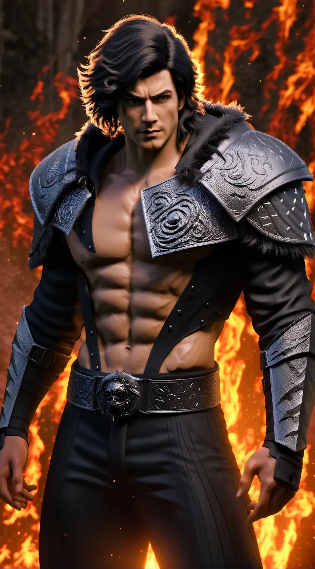 ai character: alpha Killian  background