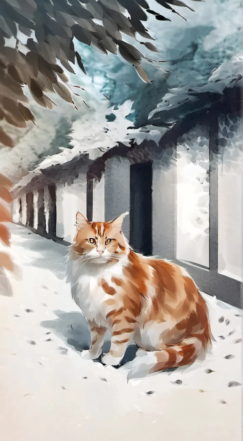 ai character: Ginger background