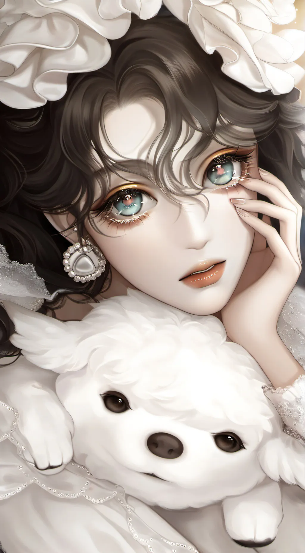 ai character: Lily background