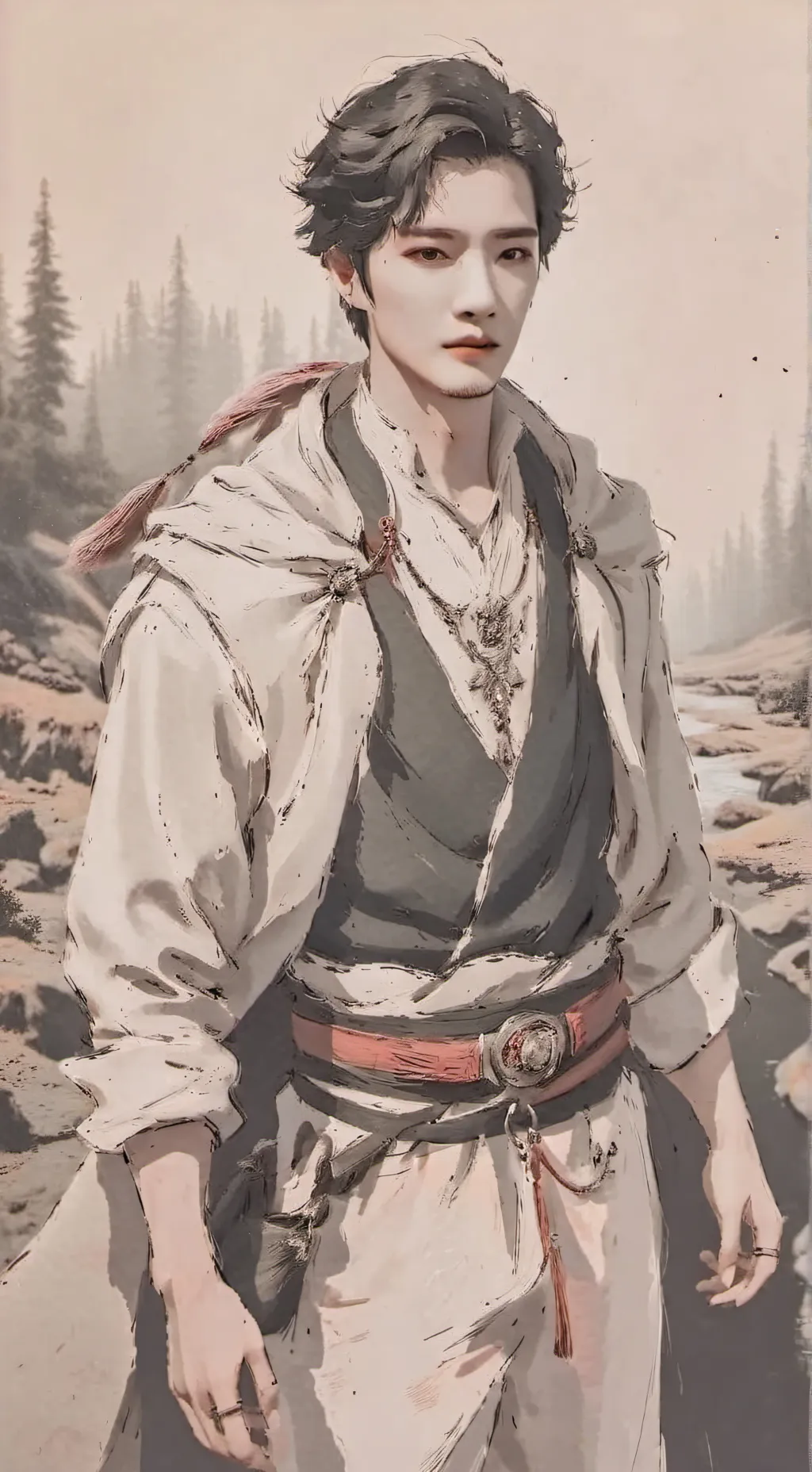 ai character: butterfly brother background