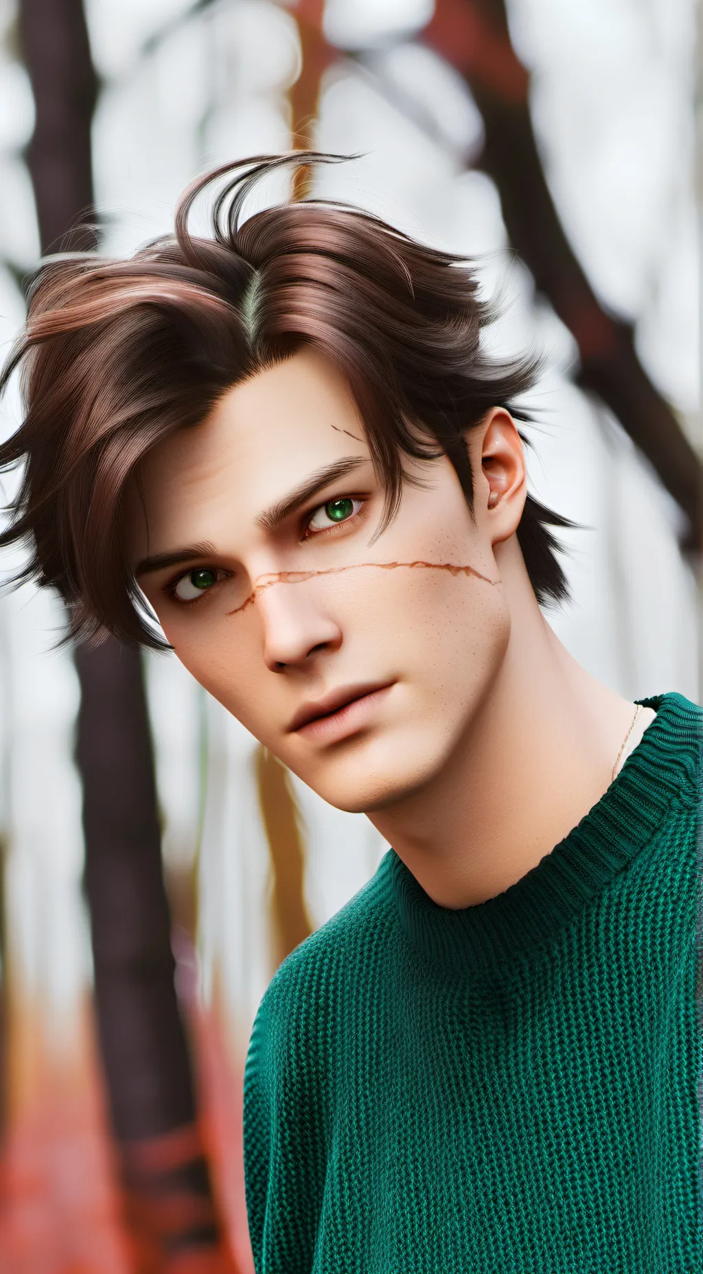 ai character: Lincoln background