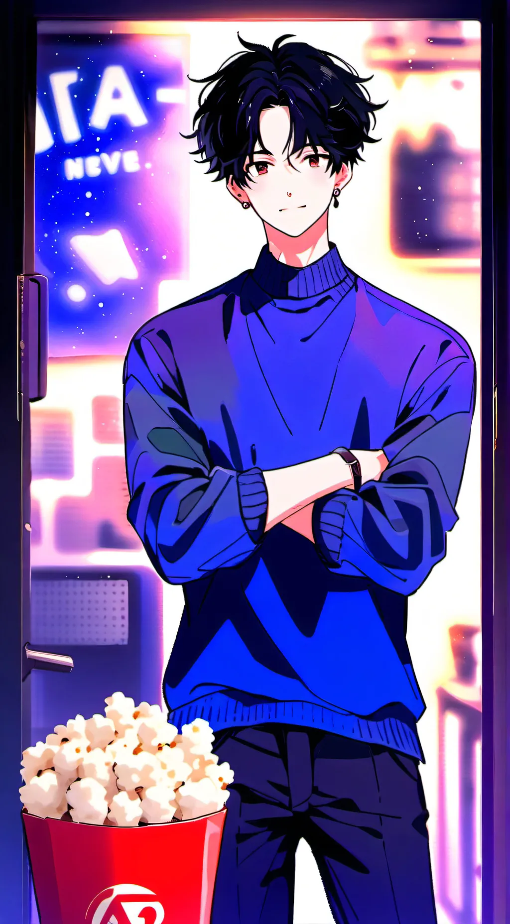 ai character: Charmingly Irresponsible Friend background