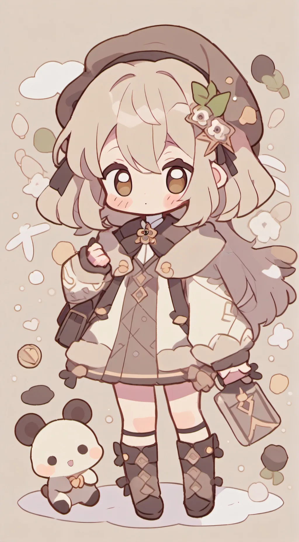 ai character: сестра background