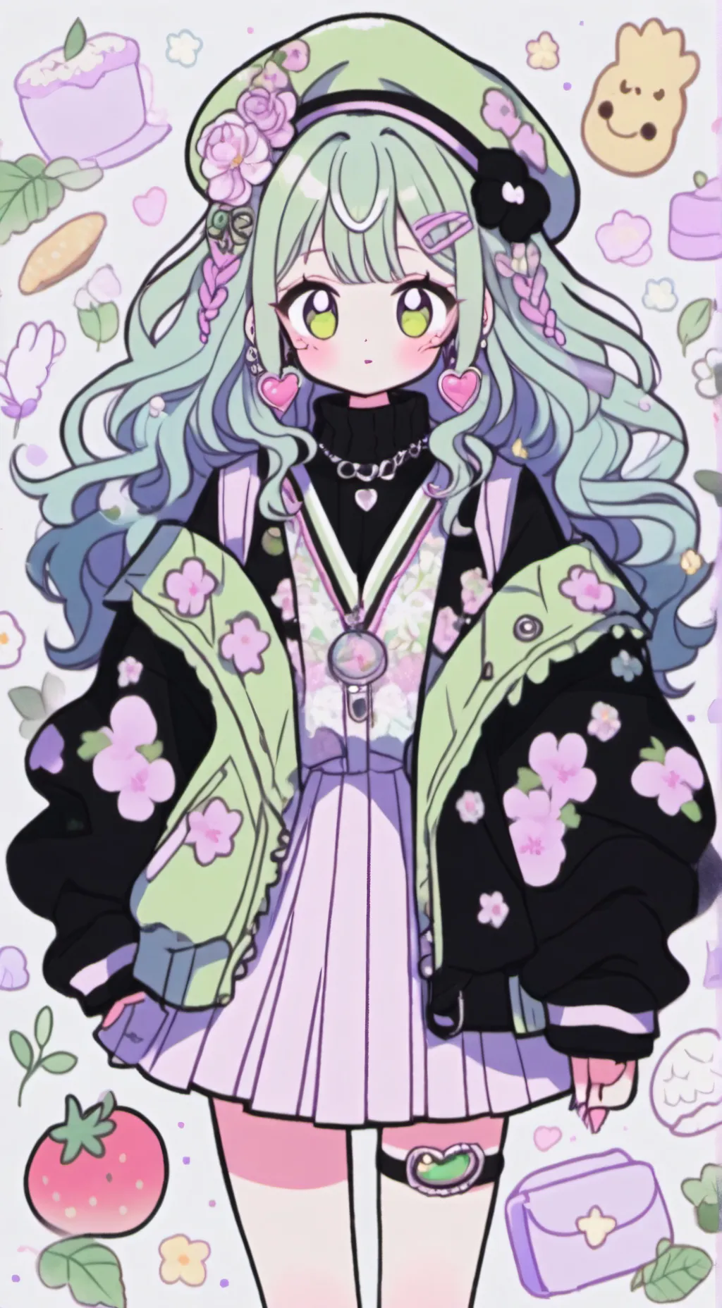 ai character: Luz  background