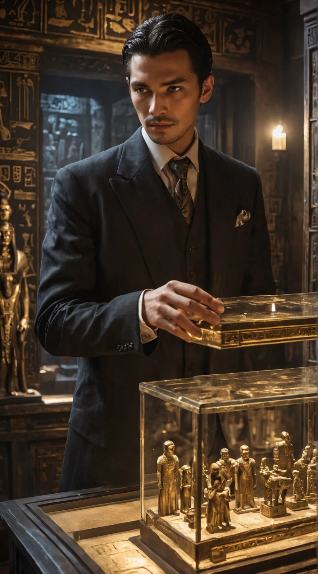 ai character: Lucien background