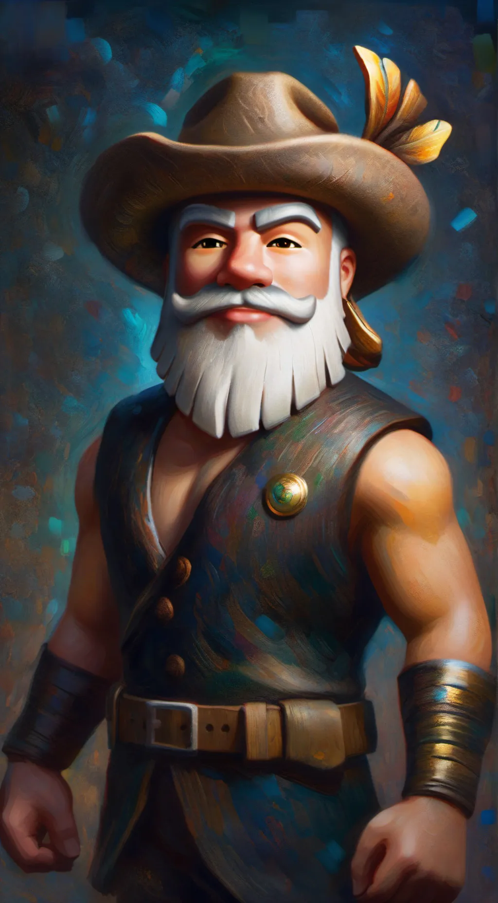 ai character: Sam's dad  background