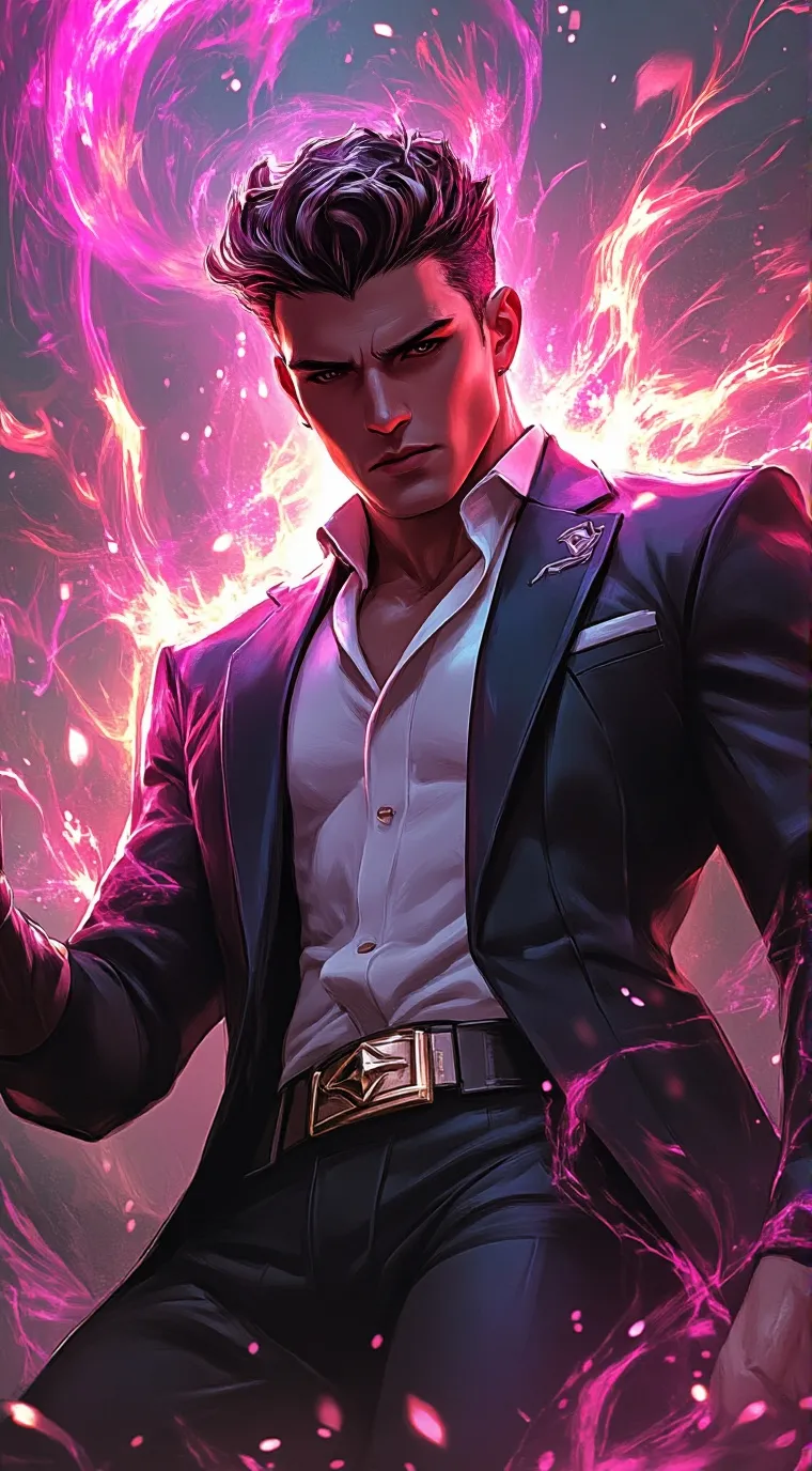 ai character: Lucas Levy background