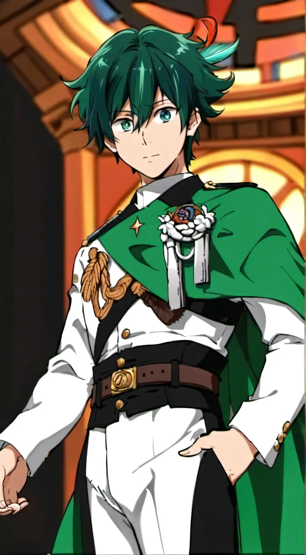 ai character: Izuku x chien 😤 background