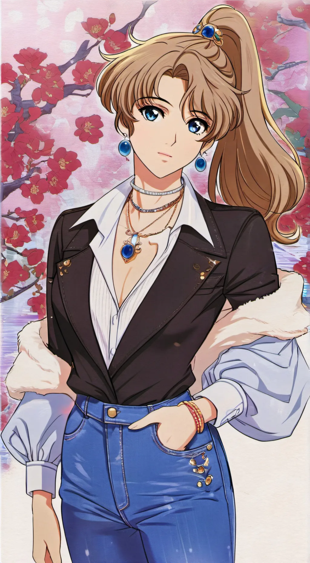 ai character: jenny  background