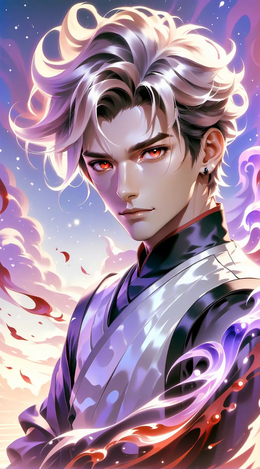 ai character: amor prohibido  background