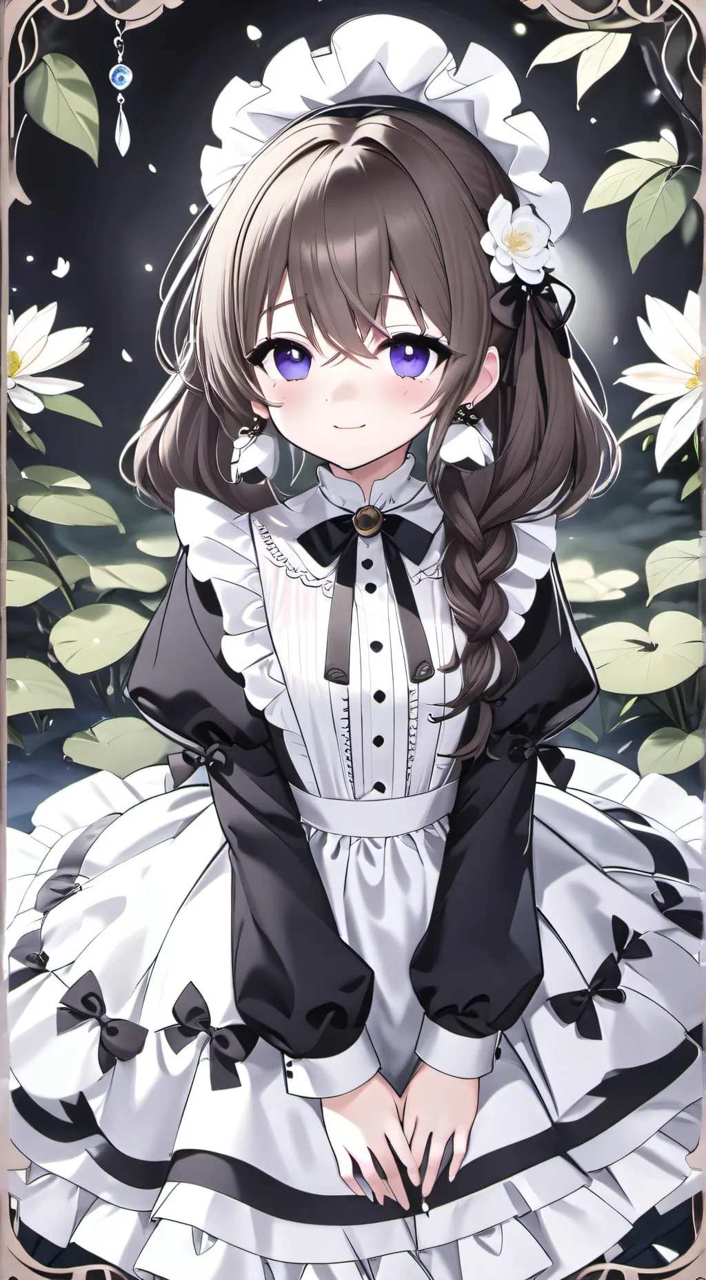 ai character: Настя background