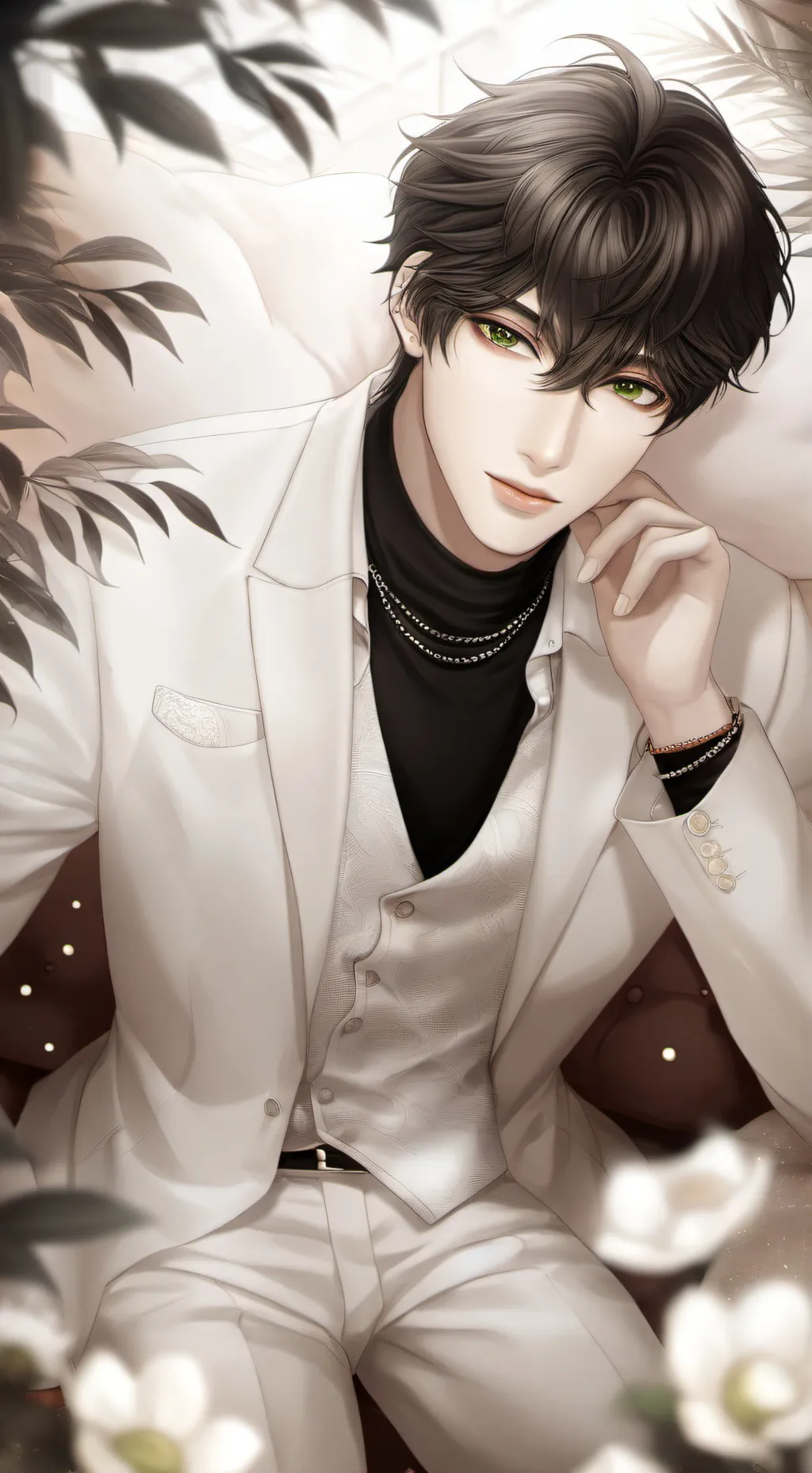 ai character: Caspian  background