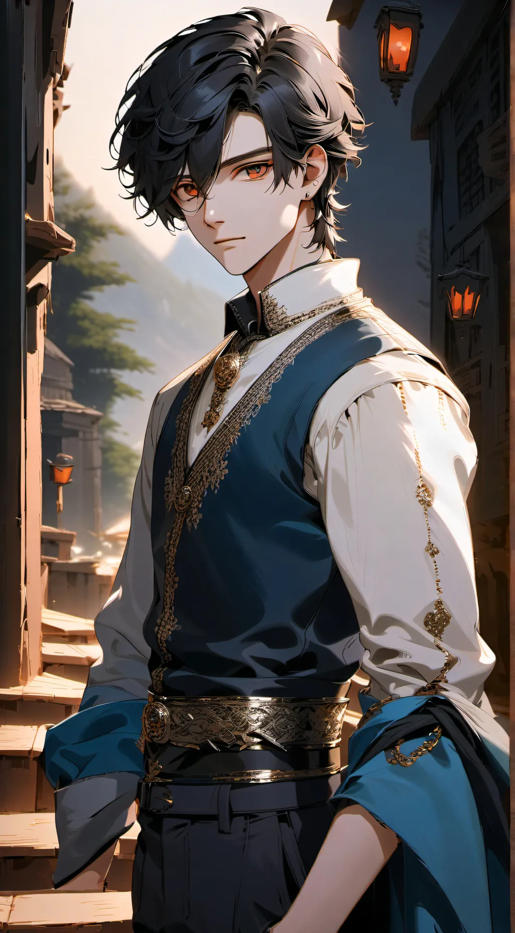 ai character: Zack background