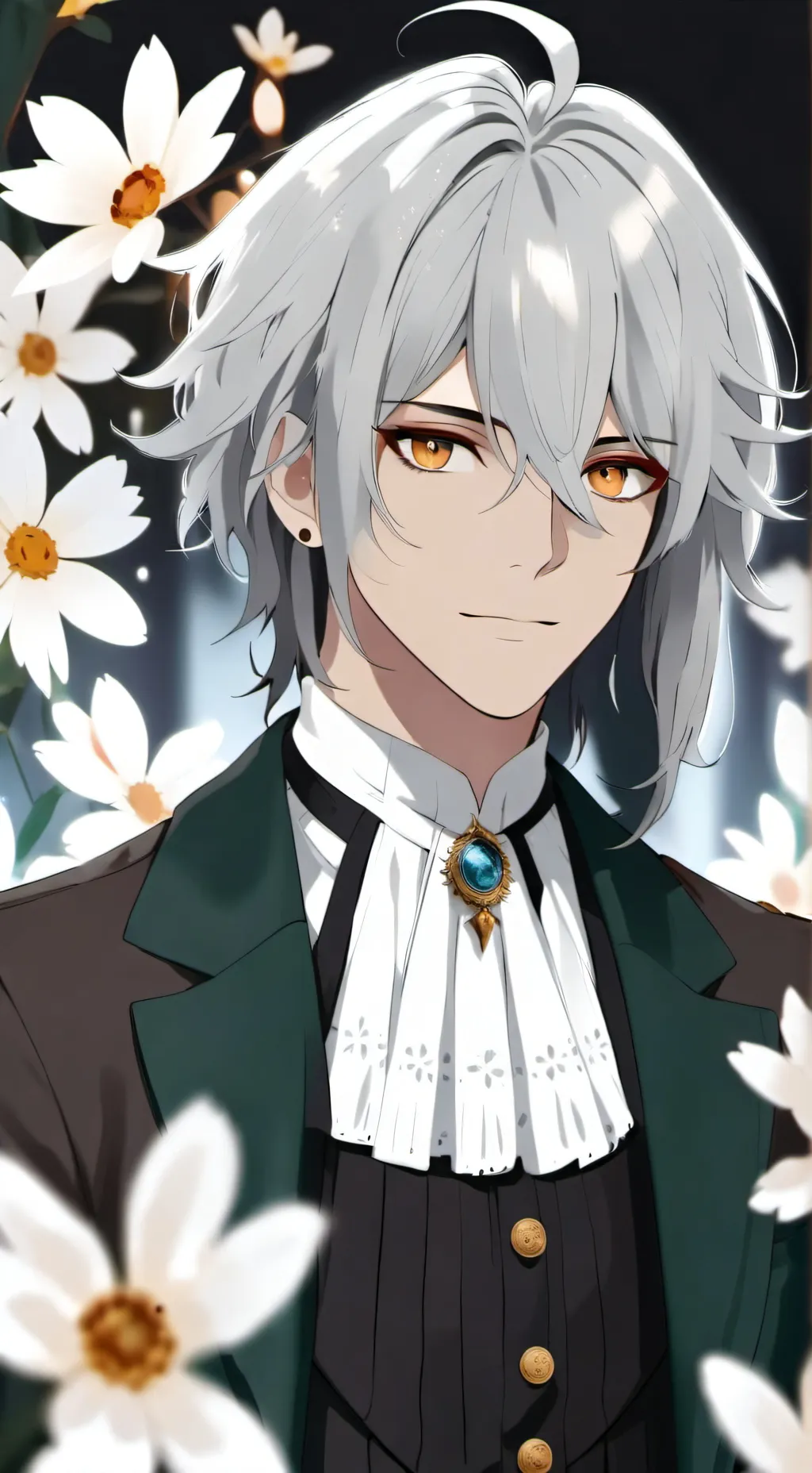 ai character: une nouvelle amour background