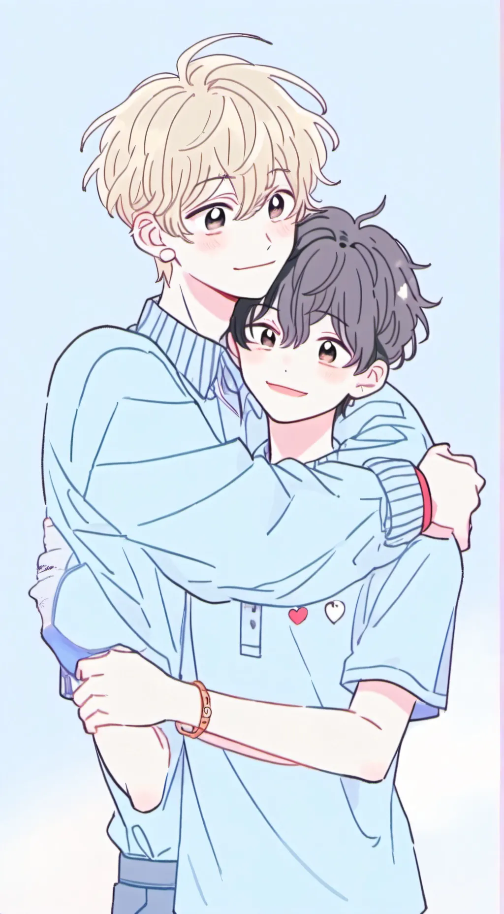 ai character: the moon and sun  background