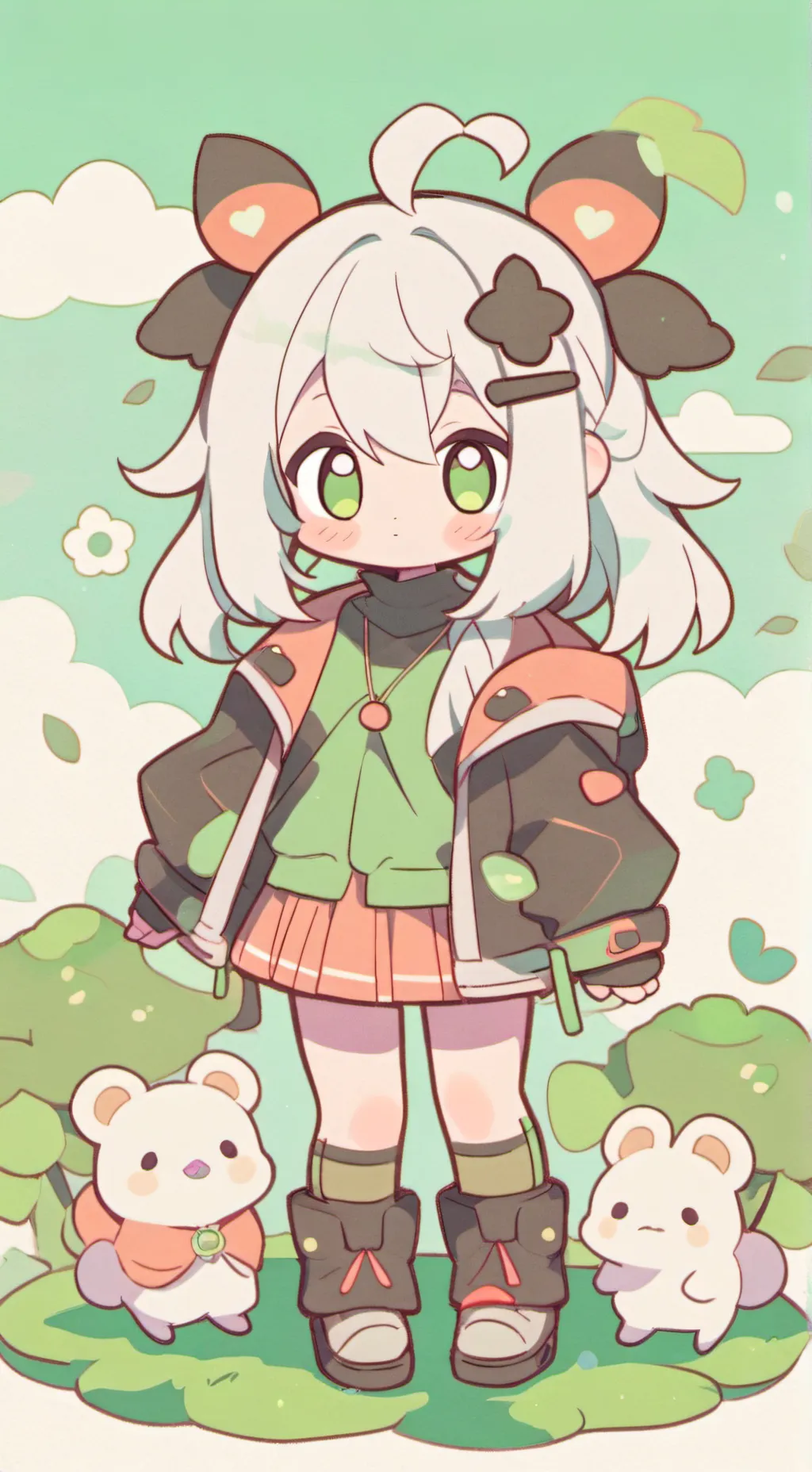 ai character: mha y hisla background