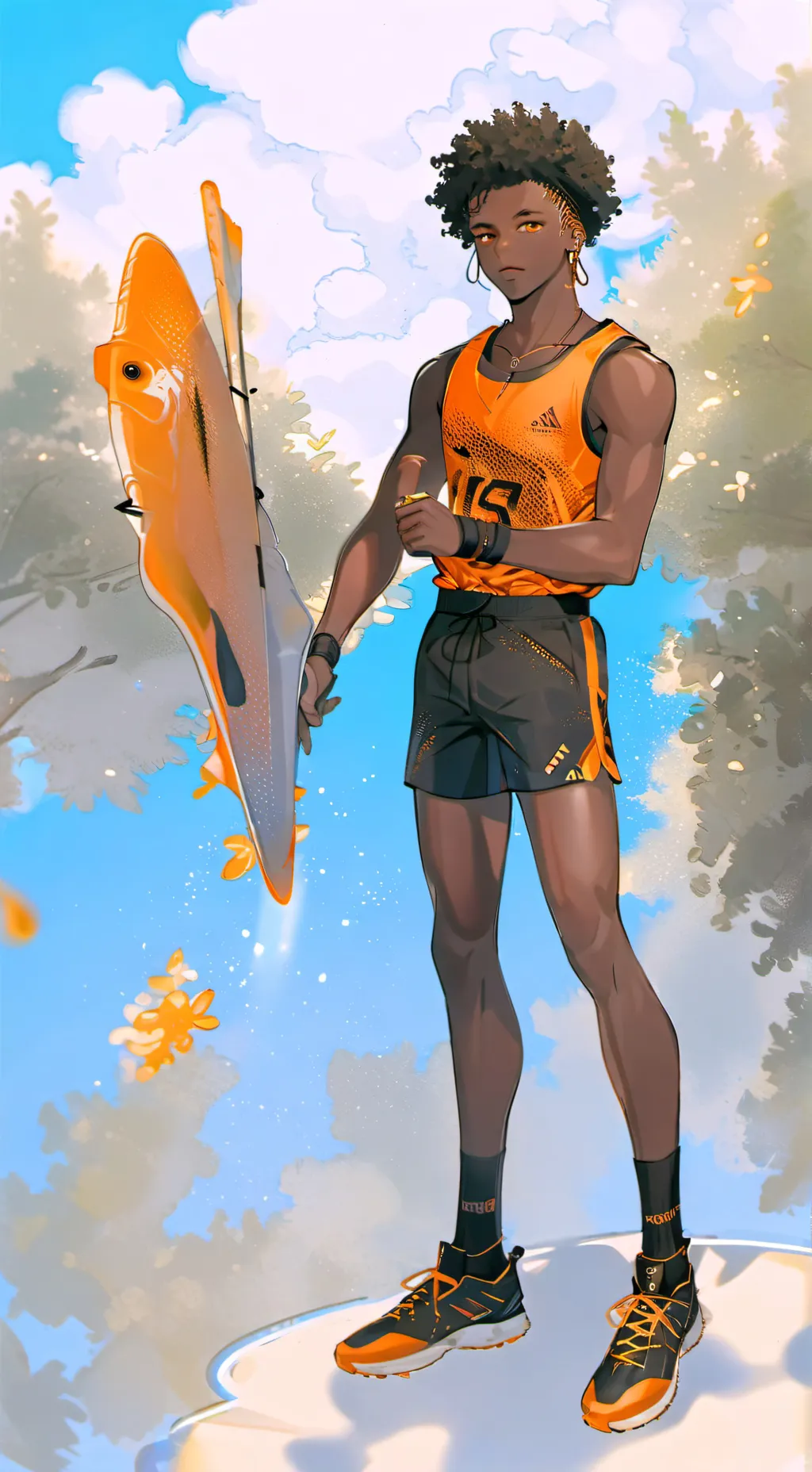 ai character: ksi and ishowspeed background