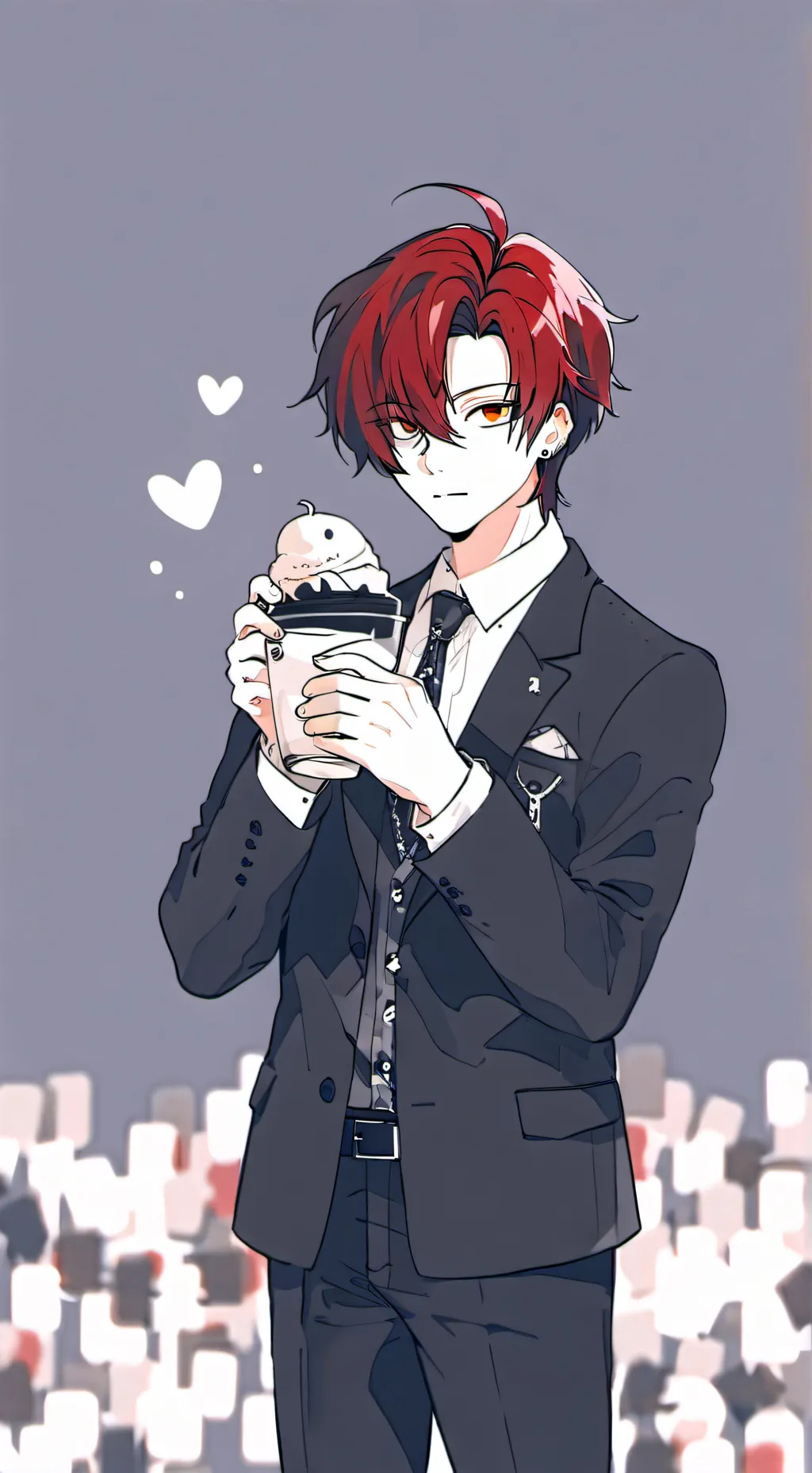 ai character: ྀMark ྀ background