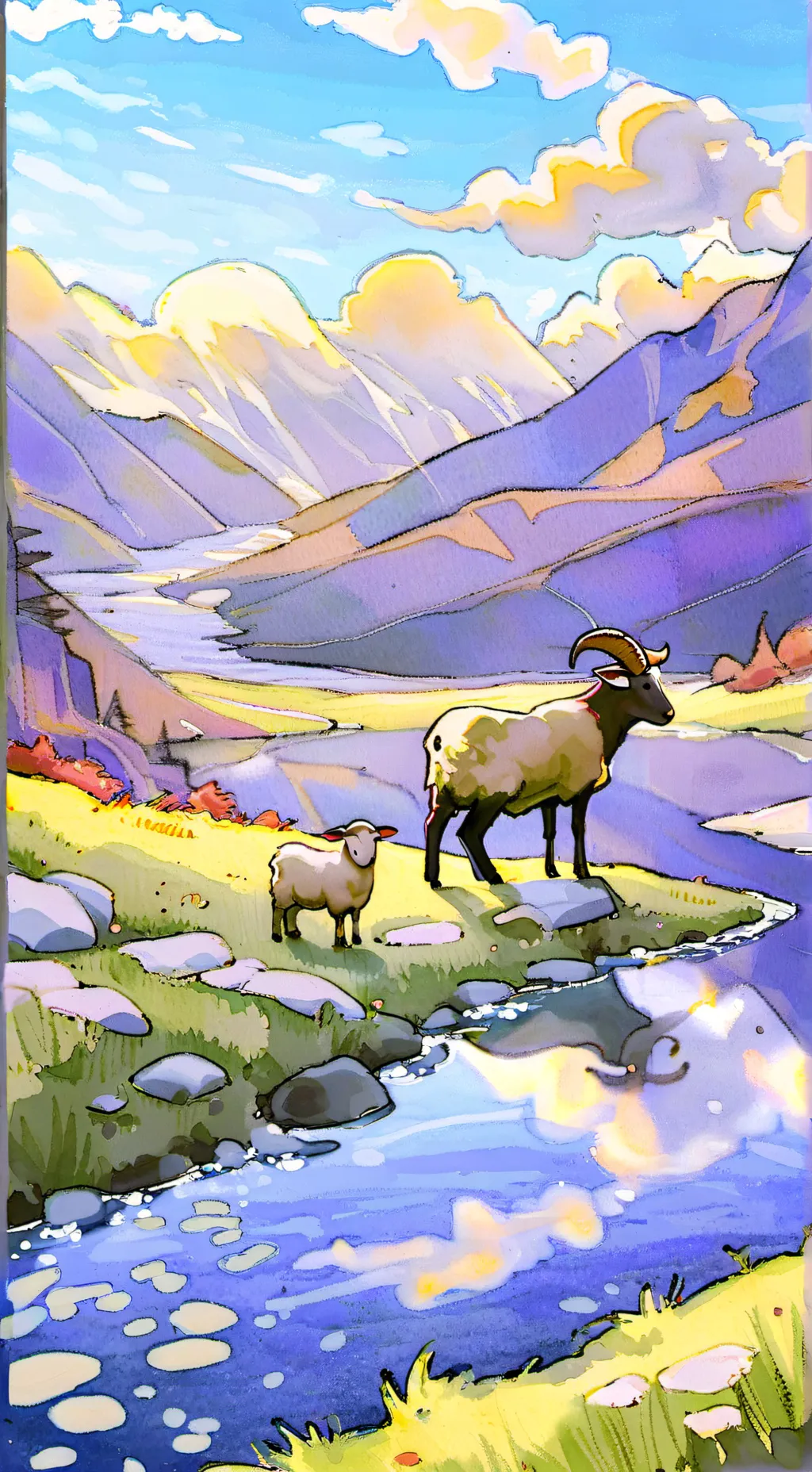 ai character: Donald ma boy🐑🧑‍🌾 background