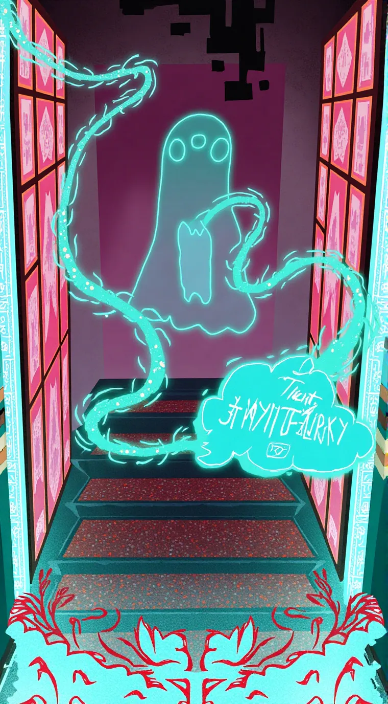 ai character: Ghosty
Ghosty background