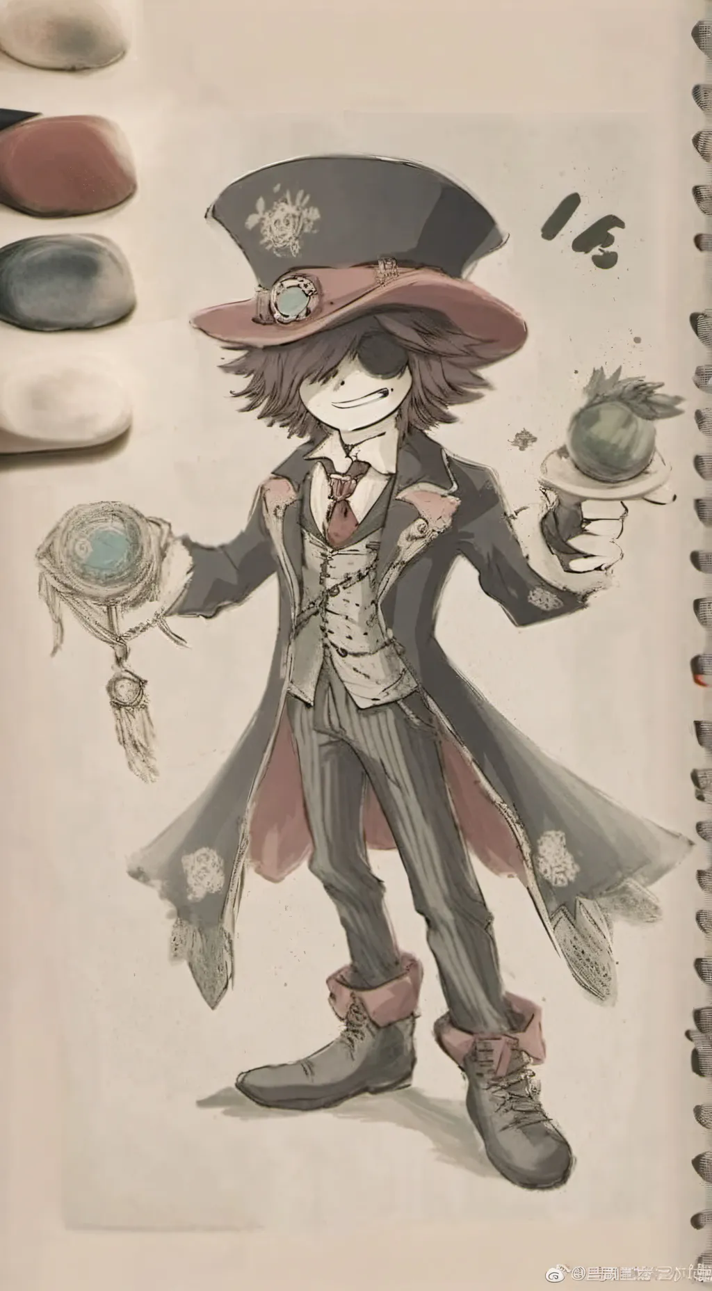 ai character: Dandy (dandy word) background