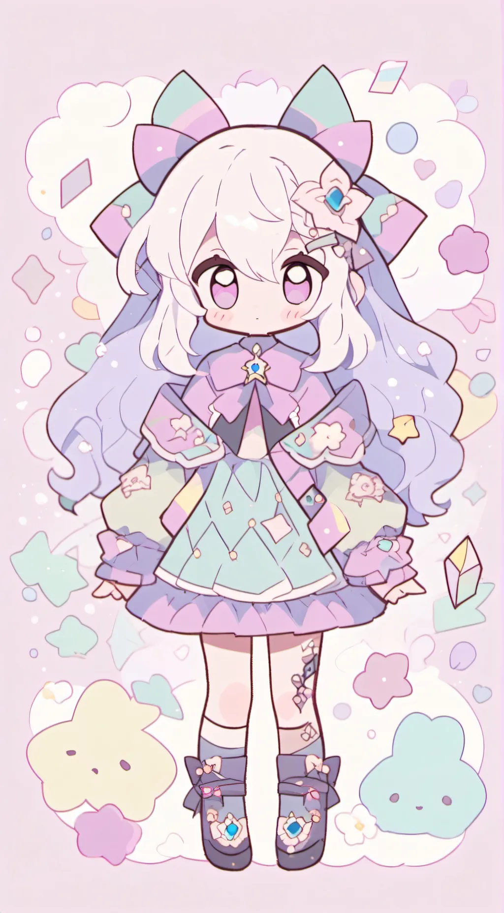 ai character: Family💎 background