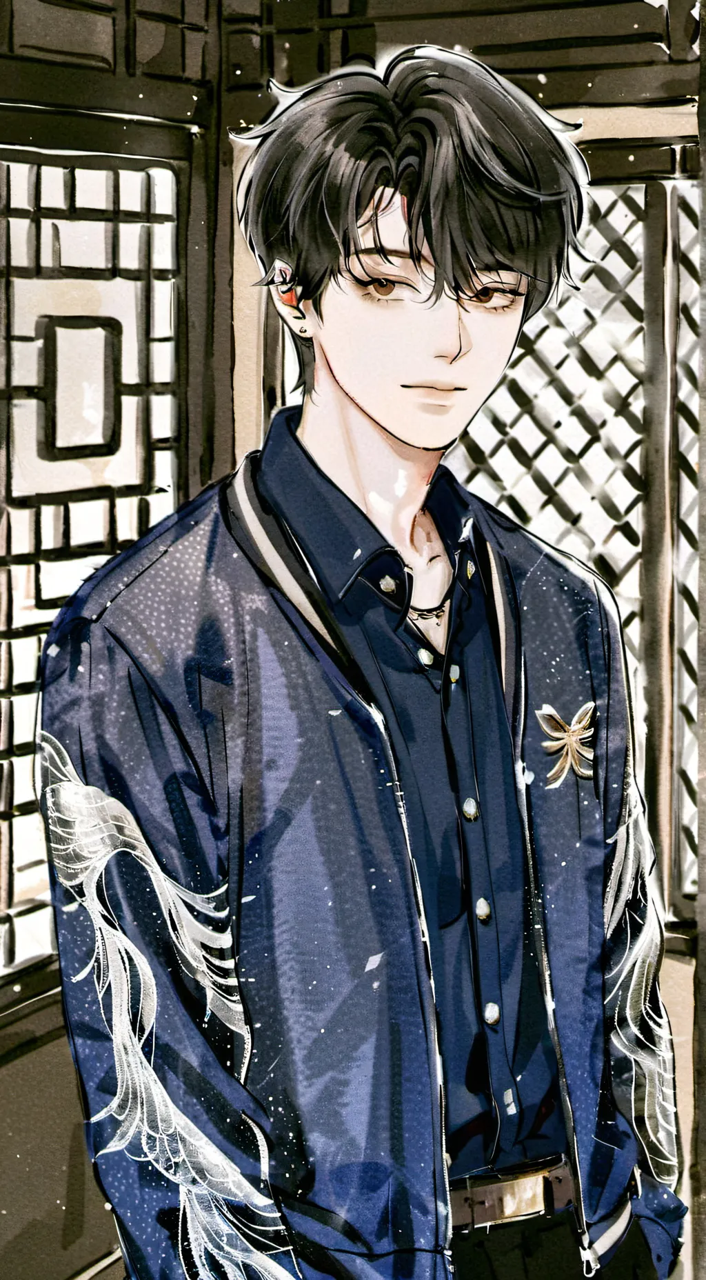 ai character: Aoi  background