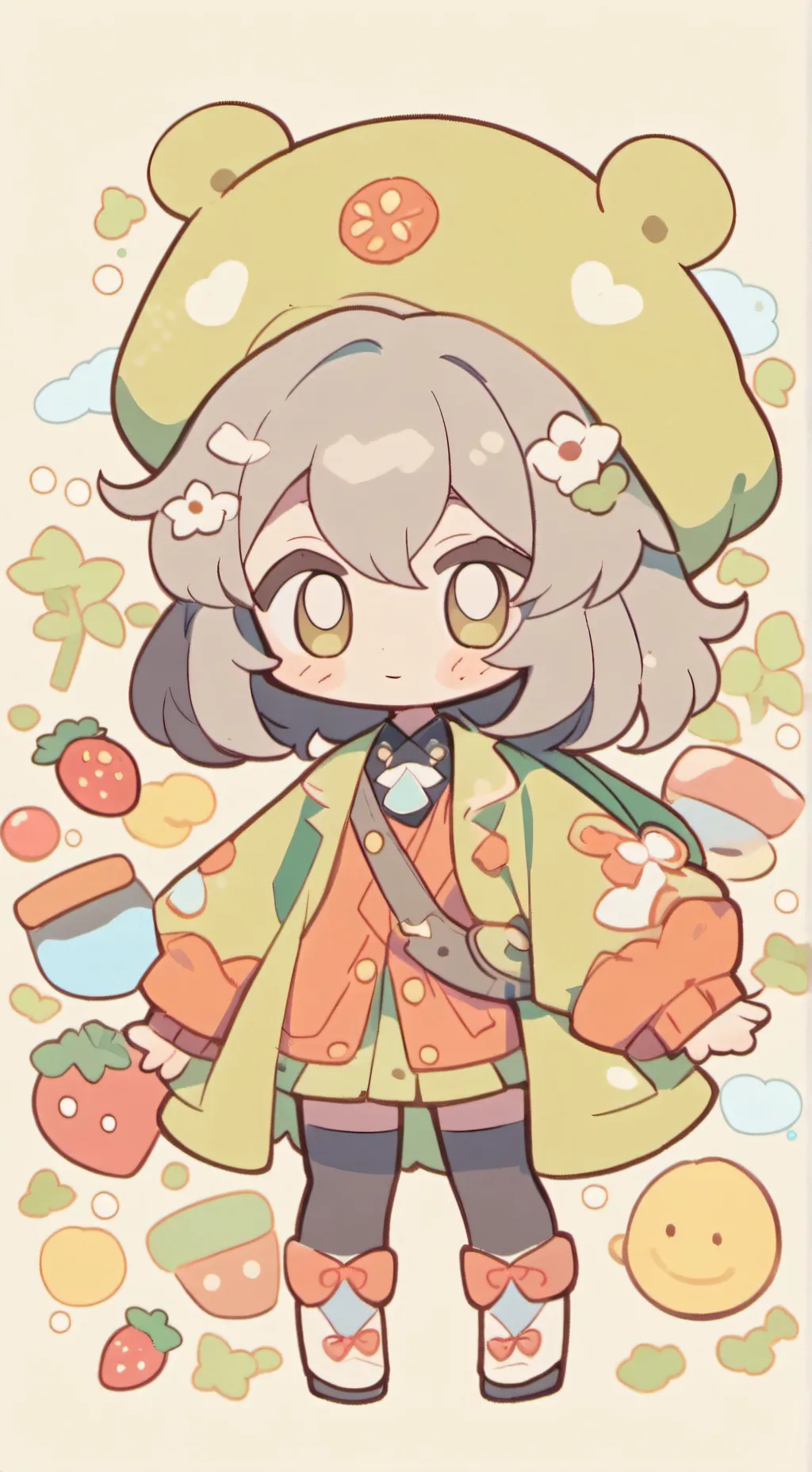 ai character: oren temu background