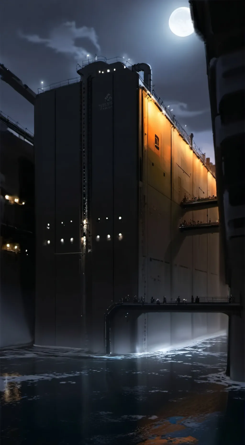 ai character: hadal blacksite background