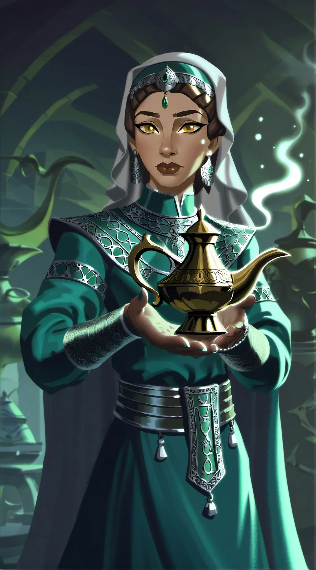 ai character: Amani background